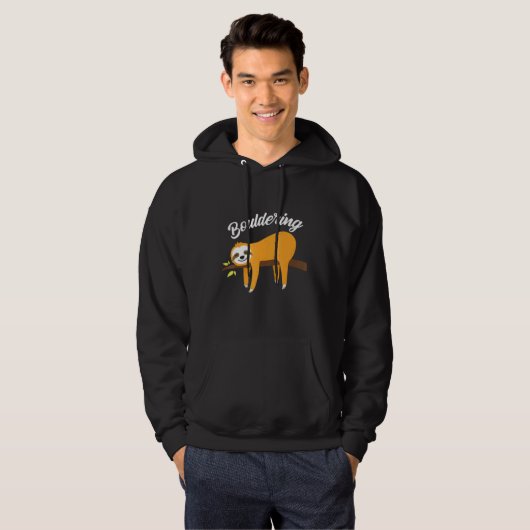 Boulder Sloth Climate Hoodie (Voorkant volledig)