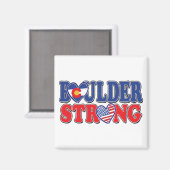 Boulder-Strong-Hearts Magneet (Voorkant / Achterkant)