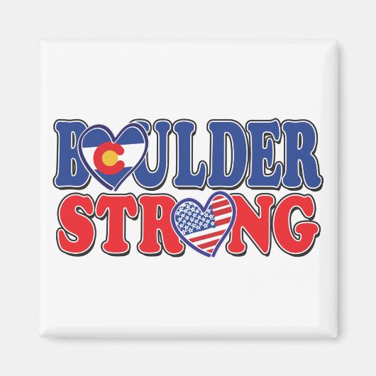 Boulder-Strong-Hearts Magneet (Voorkant)