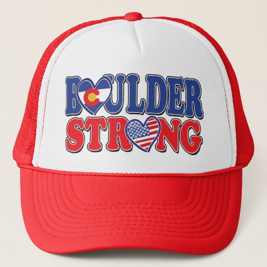 Boulder-Strong-Hearts Trucker Pet (Voorkant)