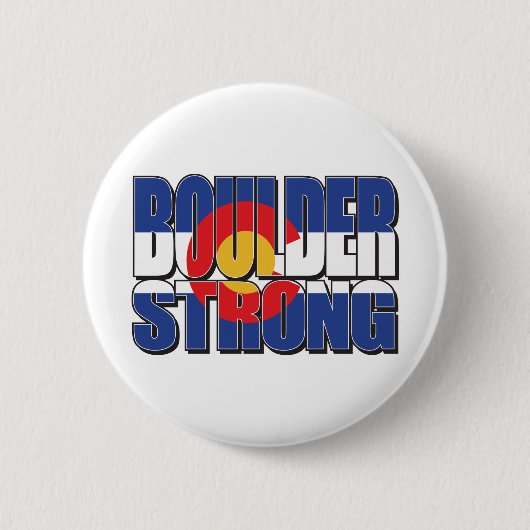 Boulder-Strong Ronde Button 5,7 Cm (Voorkant)