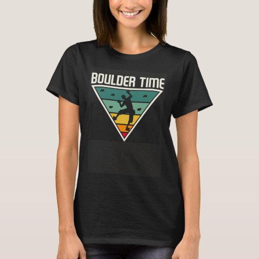 Boulder Time T-shirt (Voorkant)