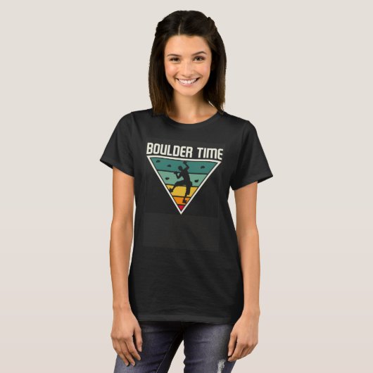 Boulder Time T-shirt (Voorkant volledig)