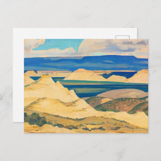 Boulder Valley door Maynard Dixon Briefkaart (Voorkant / Achterkant)