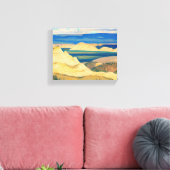 Boulder Valley door Maynard Dixon Canvas Afdruk (Insitu (Woonkamer))