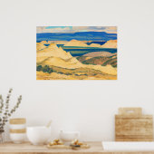 Boulder Valley door Maynard Dixon Poster (Keuken)