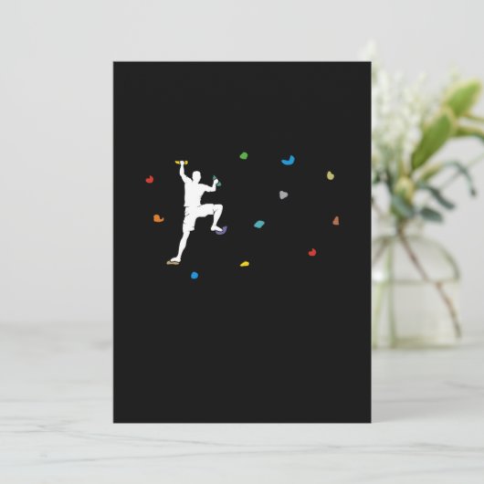 Boulder Wall Boulder Hall Kaart (Staand voorkant)