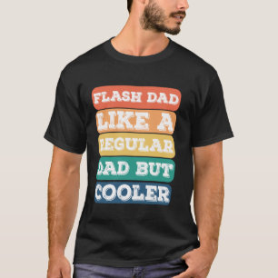 Boulderen Flash Papa Als Een Regelmatige Papa Boul T-shirt