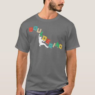 Boulderen gratis klimmen Boulder klimmen T-shirt