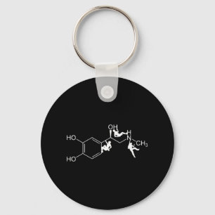 Boulderer & Climbing Adrenaline Formula CHNO Gift Sleutelhanger