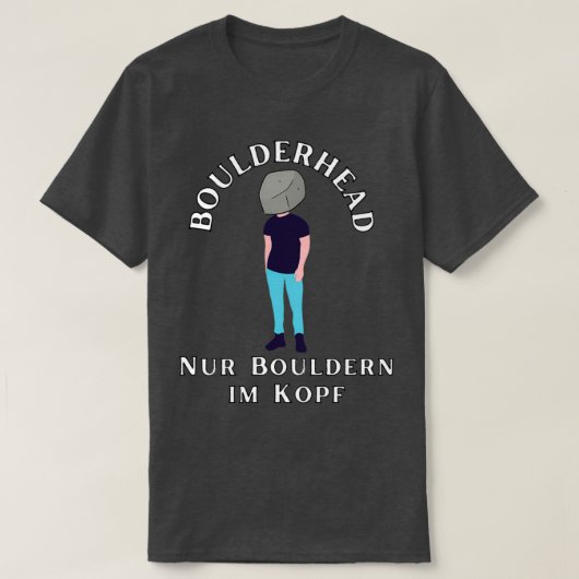 Boulderhead T-shirt (Design voorkant)