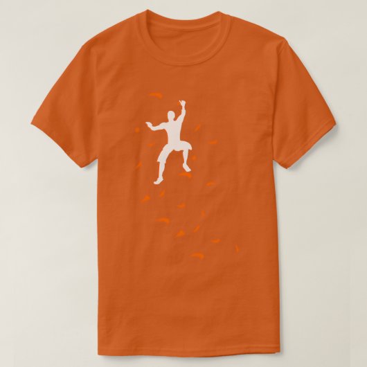 Bouldering Boulder Sport Klimaatmuur T-shirt (Design voorkant)