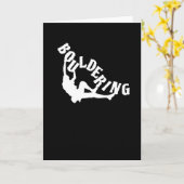 Bouldering Boulderer-klimmer Kaart (Gele Bloem)