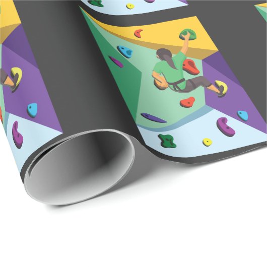 Bouldering - Bouldering - bergbeklimmer Cadeaupapier (Rol Hoek)