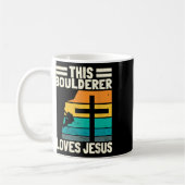Bouldering Christians Climber Boulderer Artificial Koffiemok (Links)