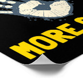 Bouldering Climber Chalk Boulderer Artificial Rock Poster (Hoek)