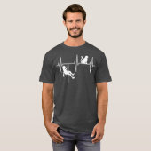 Bouldering  Funny Cat Lover Rock Climbing Free T-shirt (Voorkant volledig)