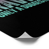 Bouldering Gavity Is Only A Suggestion Boulderer _ Poster (Hoek)