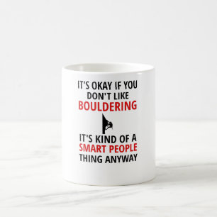 Bouldering Gifts   Boulderer Rock-klimmer Boulder Koffiemok