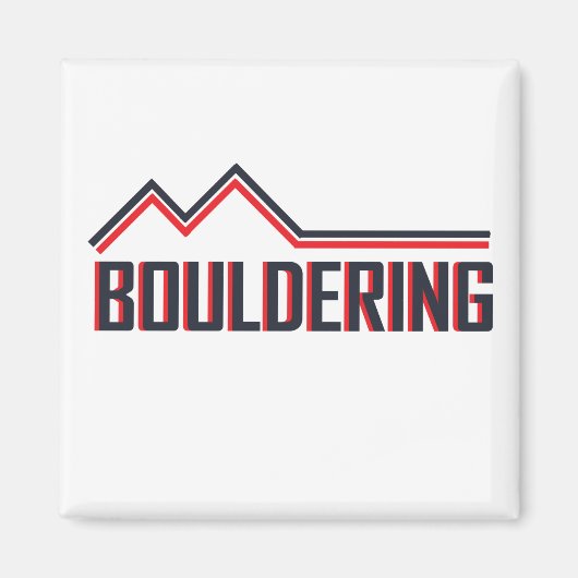 Bouldering Magneet (Voorkant)