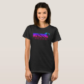 Bouldering Mountain Vrouwen Wall Climber Roc T-shirt (Voorkant volledig)