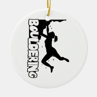 Bouldering_printvrouwen Keramisch Ornament