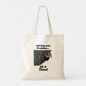 Bouldering Probleemoplosser Klimfeest Tote Bag (Achterkant)