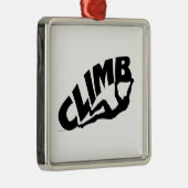 Bouldering-rottenbeklimming Metalen Ornament (Rechts)