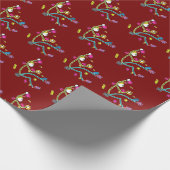 Bouldering Stickman Cadeaupapier (Hoek)