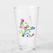 Bouldering Stickman Glas (Achterkant)