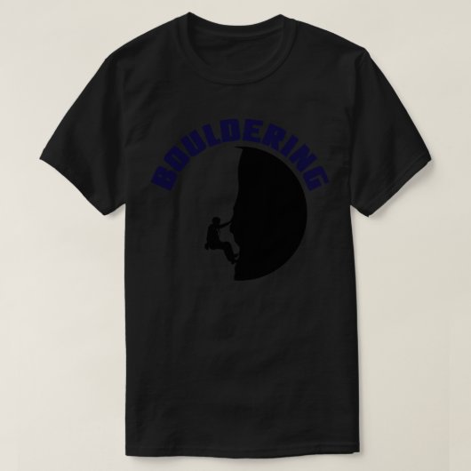 Bouldering T-shirt (Design voorkant)
