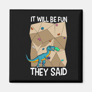 Boulderklimmer Boulderaar Kunstmatige Dinosaur C Magneet