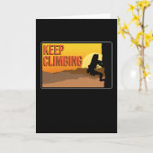 Bouldern Mountain Hiker Climate Rock Cliff Kaart (Gele Bloem)