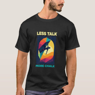 Bouldern Retro Bergbeklimmen Bergsport Boulderen T-shirt