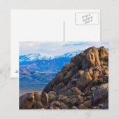 Boulders en bergen briefkaart (Voorkant / Achterkant)