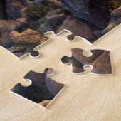 Boulders en bergen legpuzzel (Zijkant)