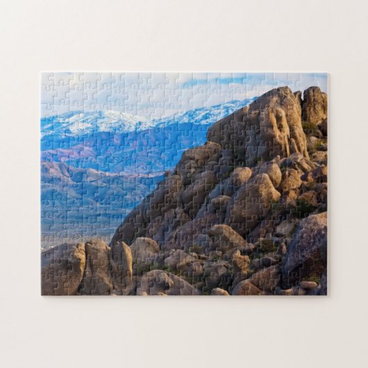 Boulders en bergen legpuzzel (Horizontaal)