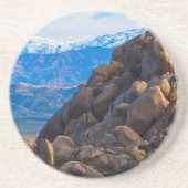 Boulders en bergen zandsteen onderzetter (Voorkant)