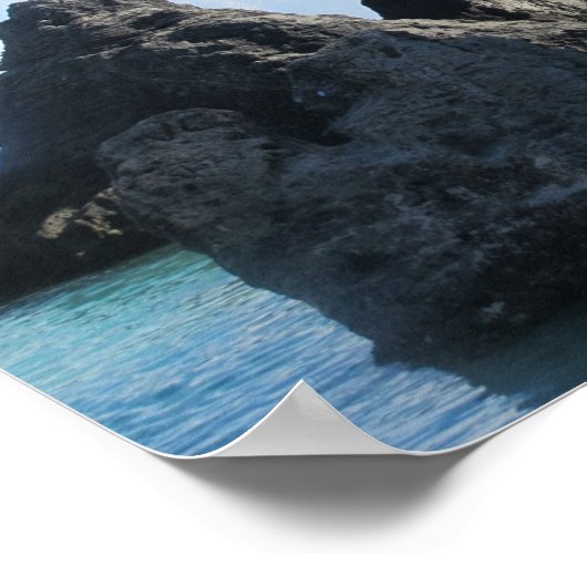 Boulders in Hoefijzer Bay, Bermuda Poster (Hoek)