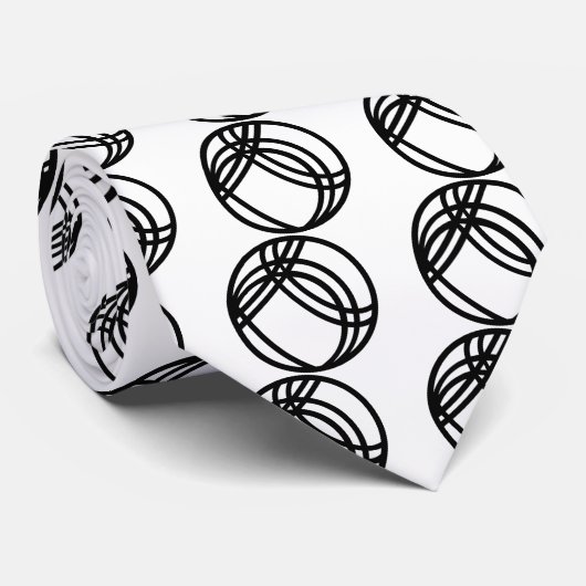 Boule Boccia ball Stropdas (Opgerold)