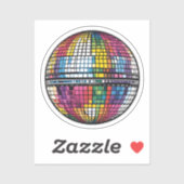 boule disco sticker (Vel)