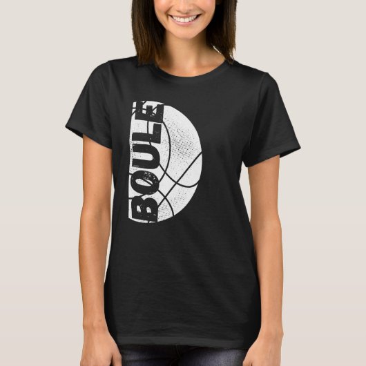 Boule Petanque Boccia Boulen T-shirt (Voorkant)