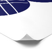 Boule petanque poster (Hoek)