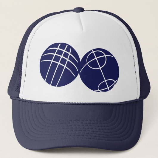 Boule petanque trucker pet (Voorkant)