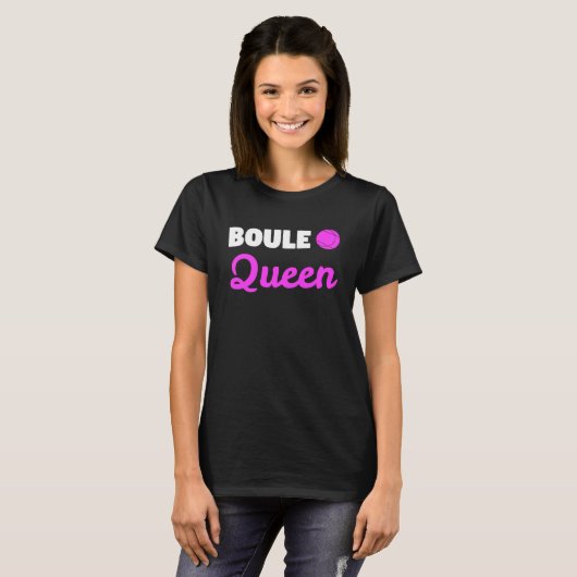 Boule Queen Boules T-shirt (Voorkant volledig)