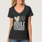Boule survey technician motif t-shirt (Voorkant)