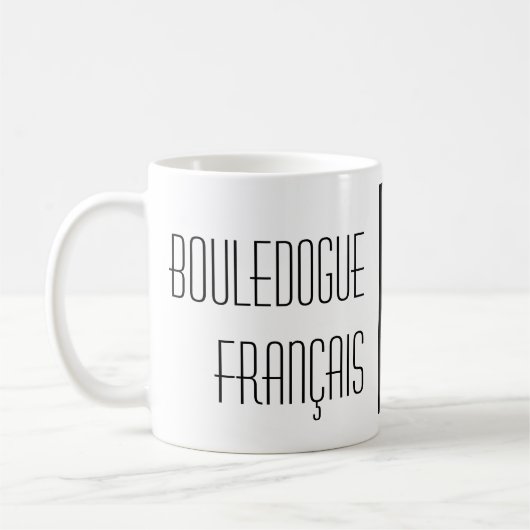 Bouledogue Français Koffiemok (Links)