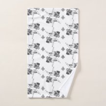 Bouledogue-handdoeken