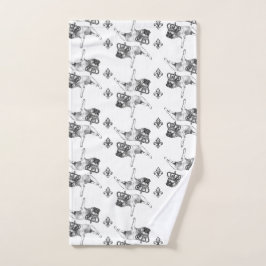 Bouledogue-handdoeken Bad Handdoek