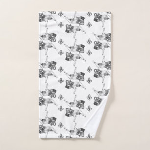 Bouledogue-handdoeken Bad Handdoek